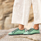 Zapato Barefoot Algodón Reciclado Foliage