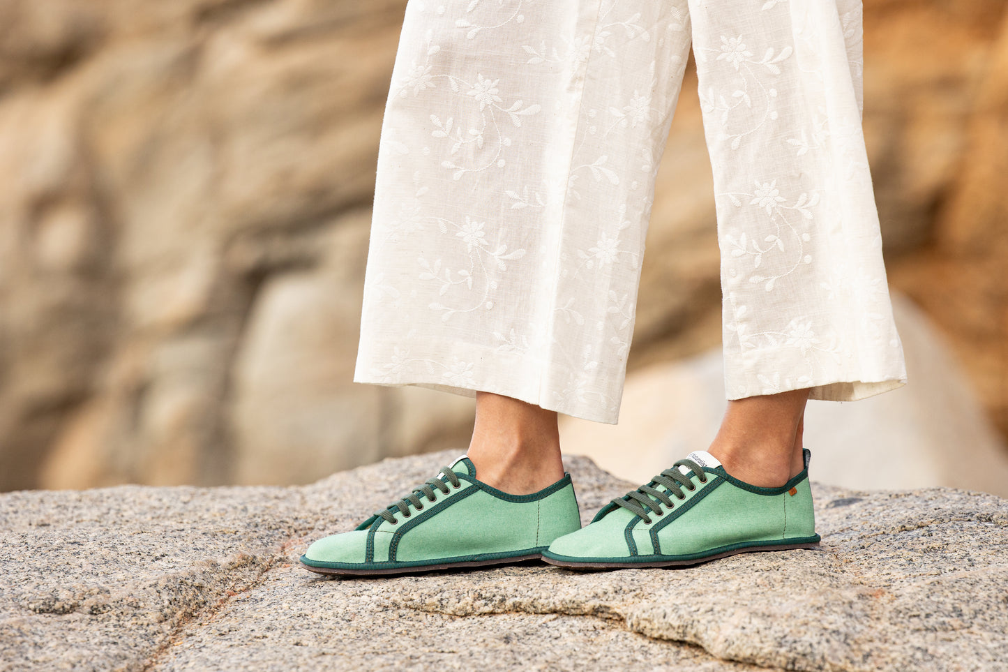 Zapato Barefoot Algodón Reciclado Foliage