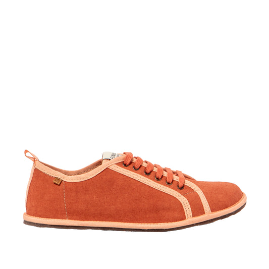 Zapato Barefoot Algodón Reciclado Burnt