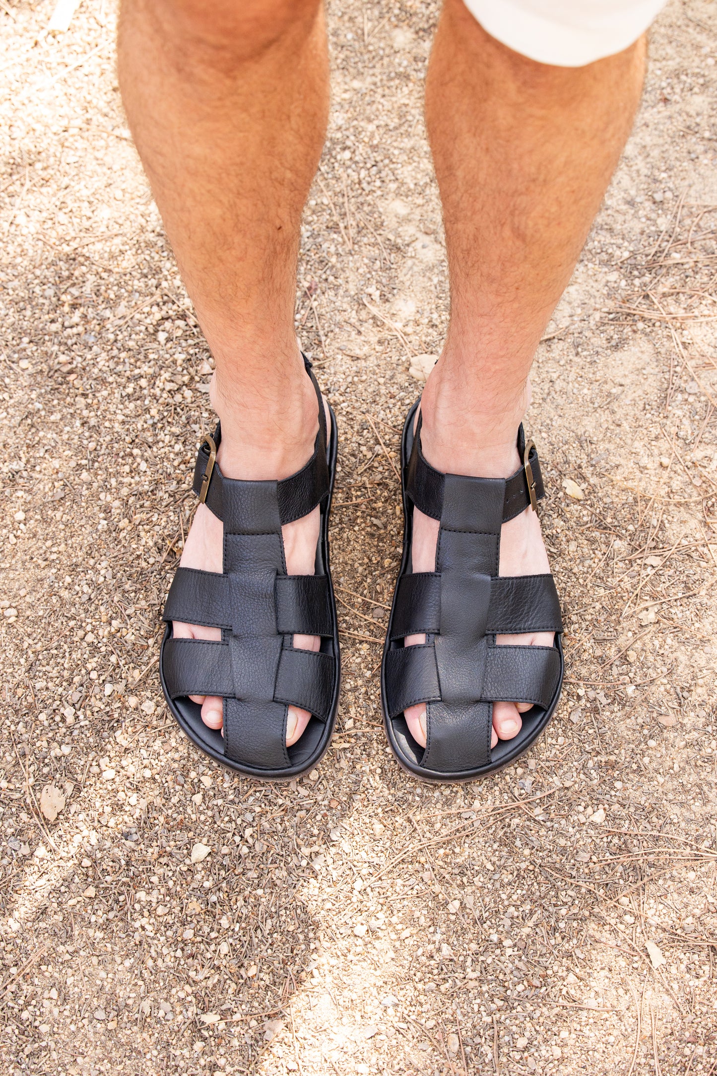 Sandalias Barefoot Napa Negro