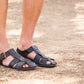 Sandalias Barefoot Napa Negro