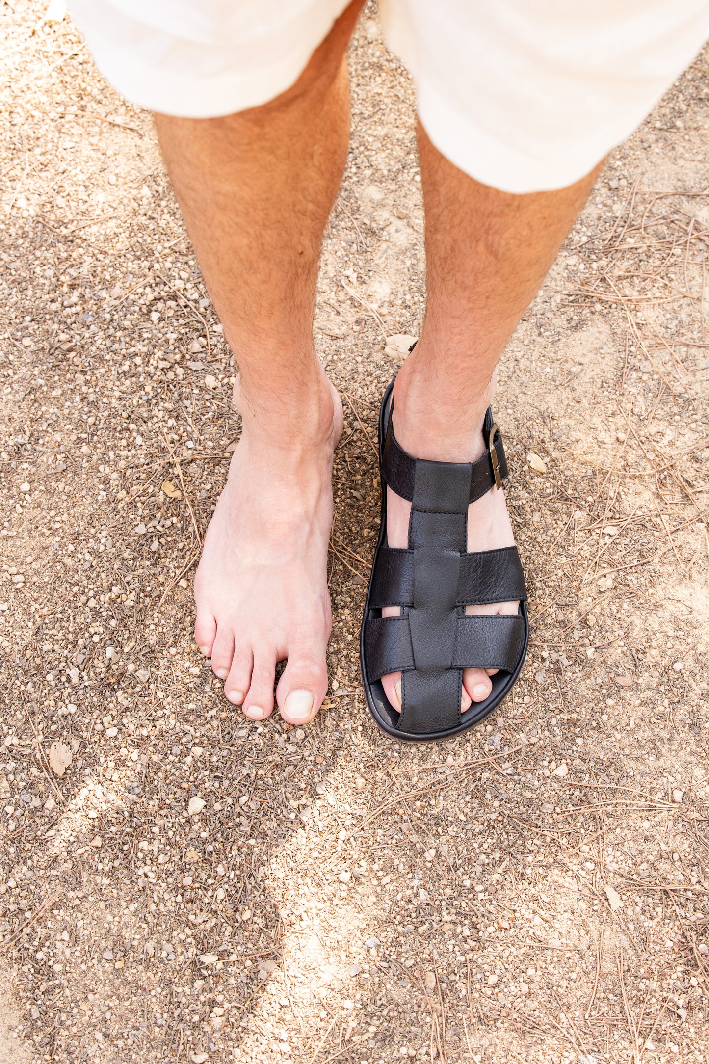 Sandalias Barefoot Napa Negro