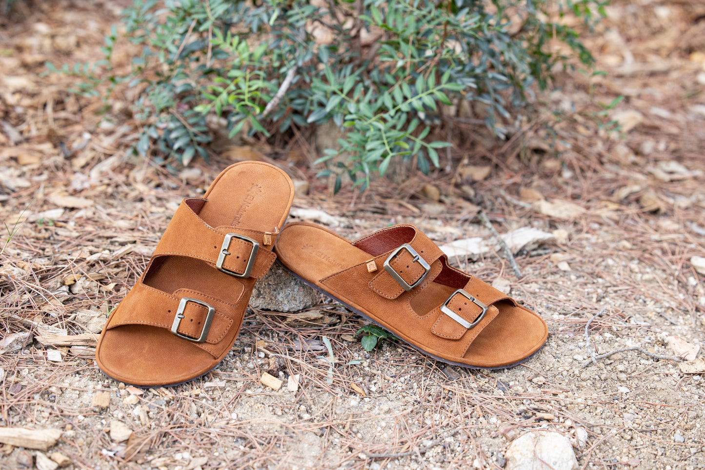Sandalias Barefoot Nobuck Lavado Cuero