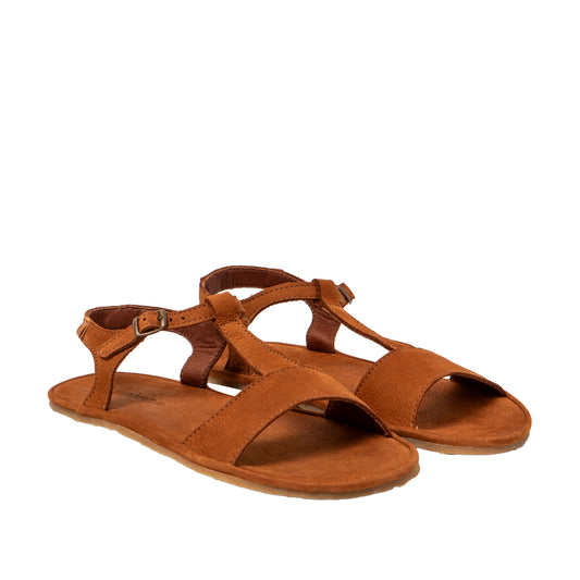Sandalias Barefoot Nobuck Lavado Cuero Satya
