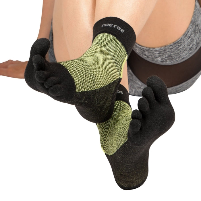 Calcetines Barefoot de Dedos OUTDOOR | Verde Oscuro