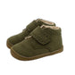 Botas Barefoot Serraje Oliva