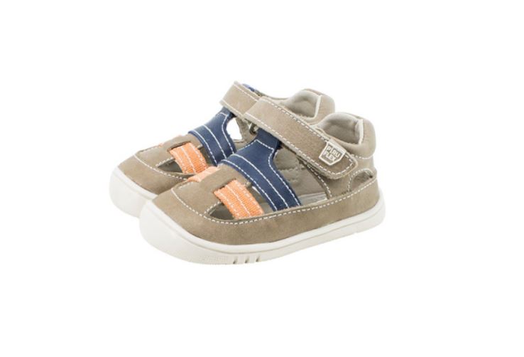 Sandalias Microfibra Marrón