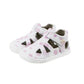 Sandalias Microfibra Lunares Blanco