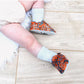 Zapatillas Serpientes Naranjas