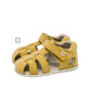 Cangrejeras Piel Mostaza