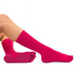 Calcetines Barefoot de Dedos Antideslizante Yoga & Pilates - Media Caña | Fucsia