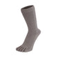 Calcetines Barefoot de Dedos Media Cana | Gris