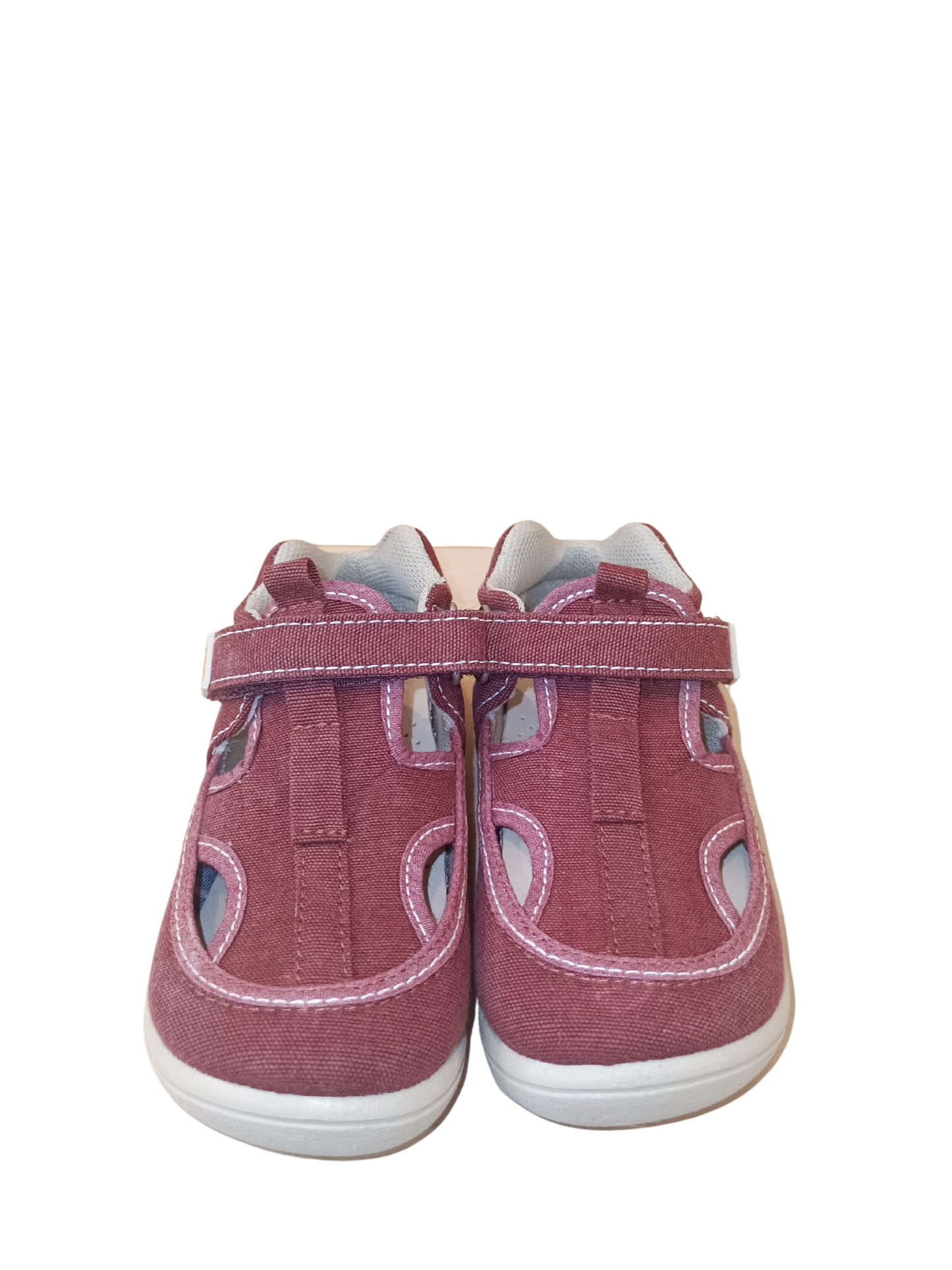 Sandalias de Lona Granate (Producto no sujeto a devolución)