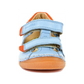 Sandalias Doble Velcro Azul Claro