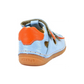 Sandalias Doble Velcro Azul Claro