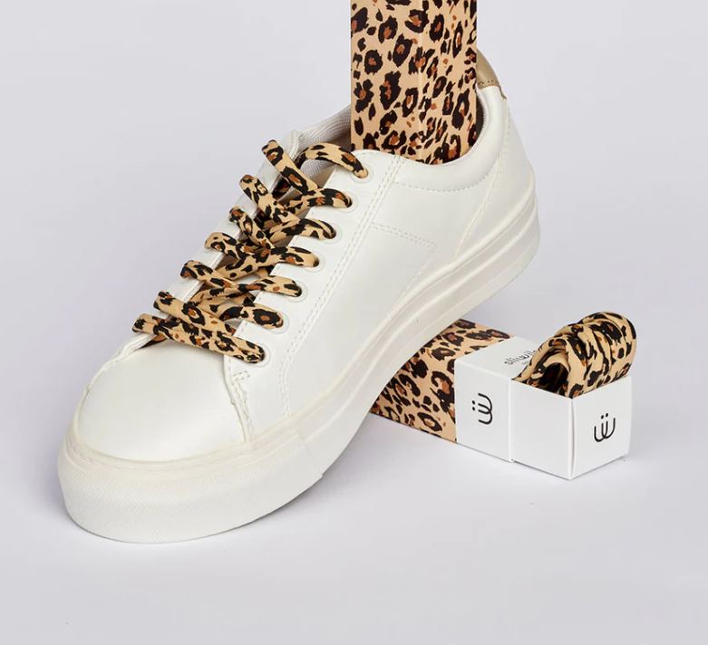 Cordones Animal Print Leopardo