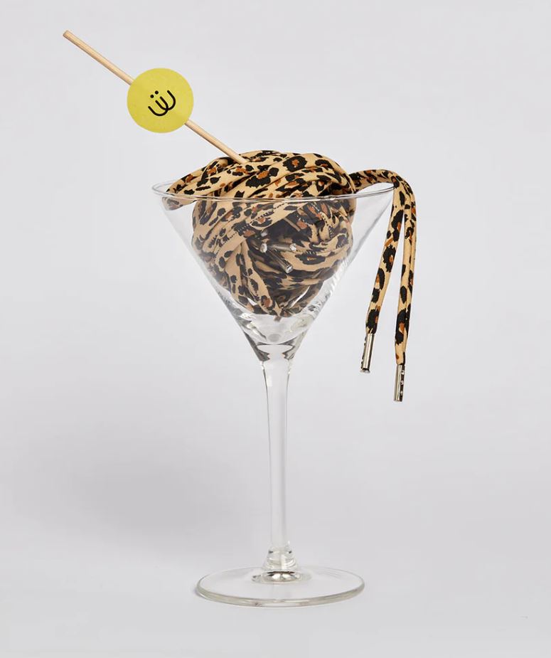 Cordones Animal Print Leopardo