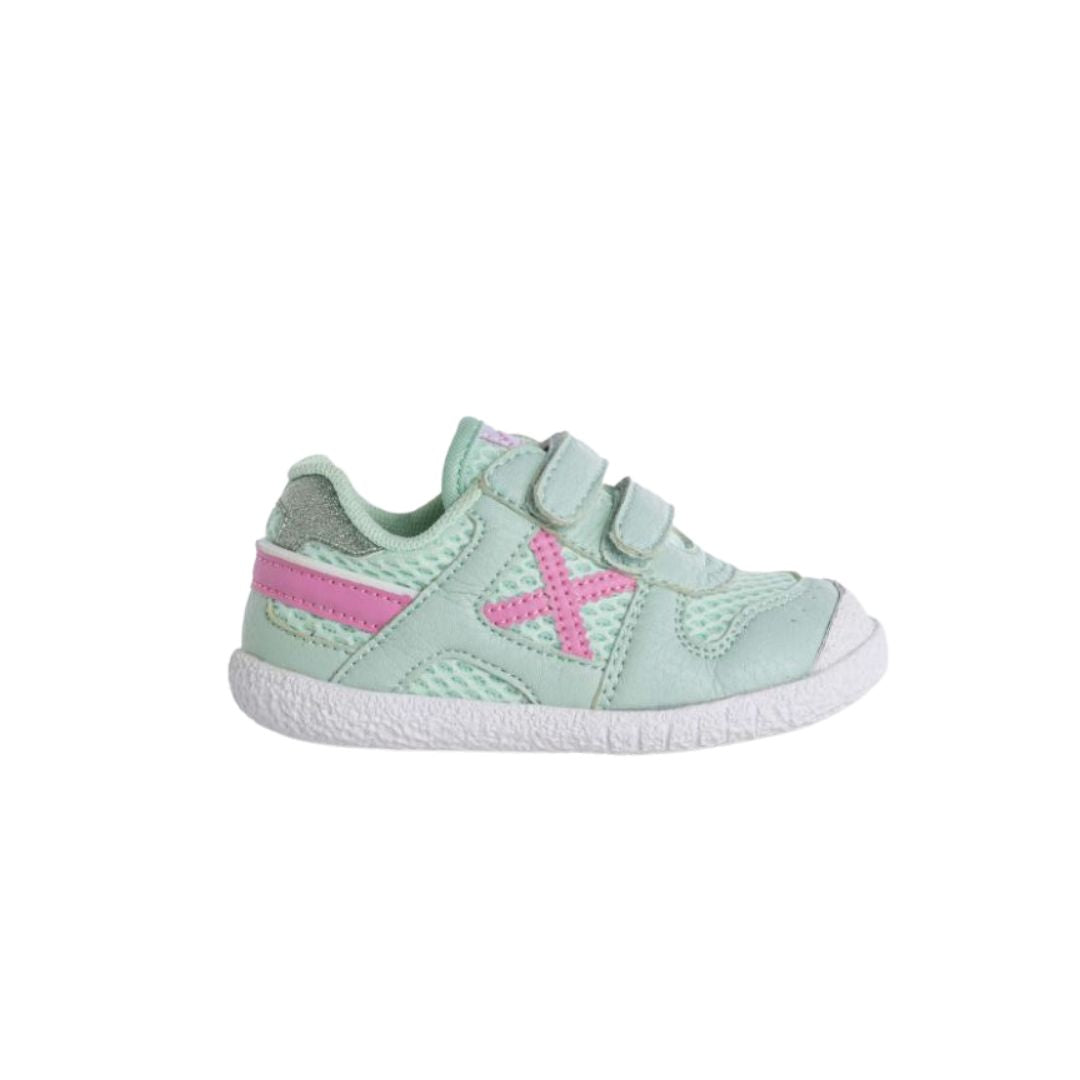 Deportivas Baby Goal 1566 Menta & Rosa